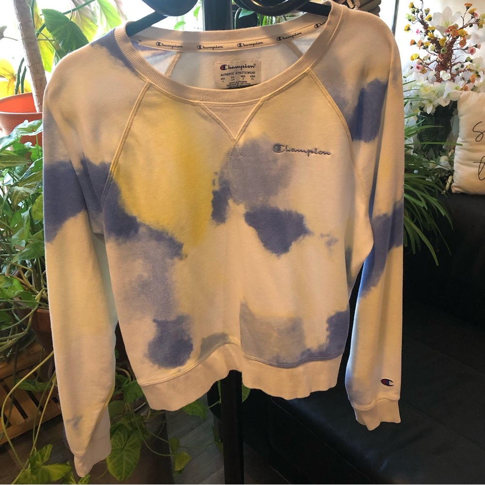 CHAMPION watercolored sweatshirt